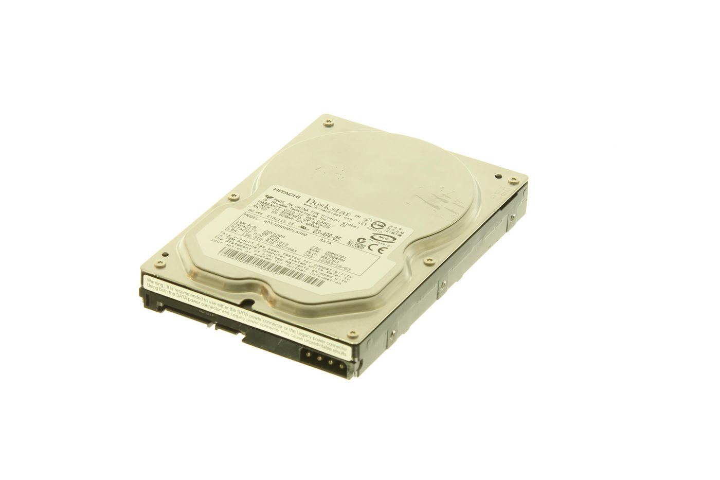 80GB SATA hard drive, 7200RPM