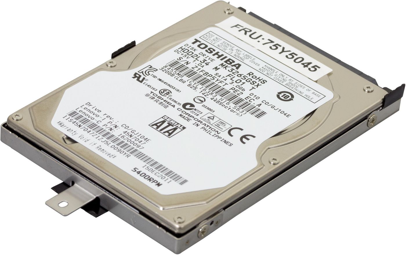 HDD 320Gb 5400RPM