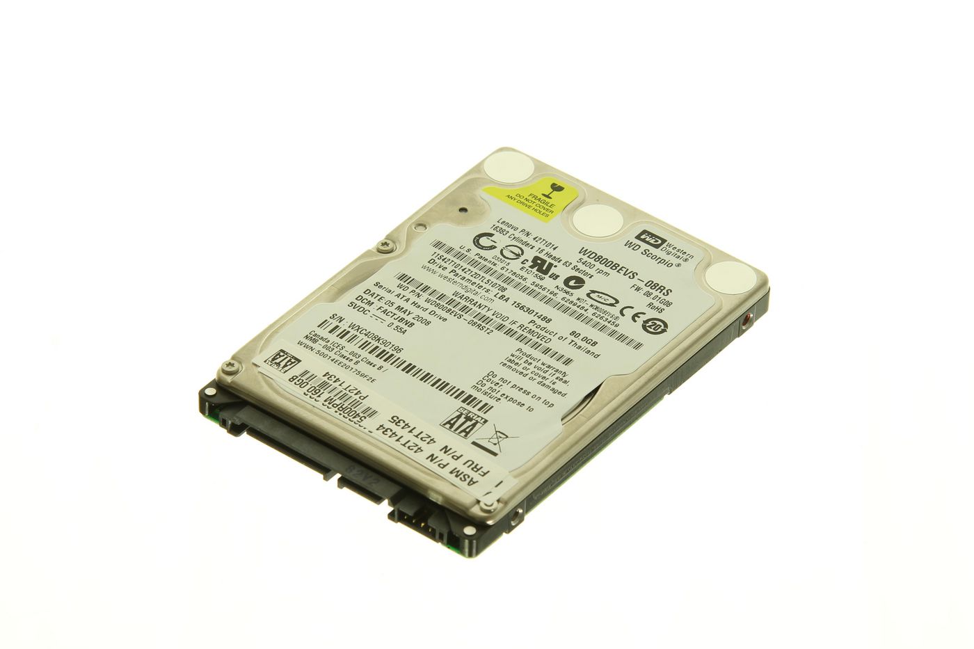 Internal hard drive for 