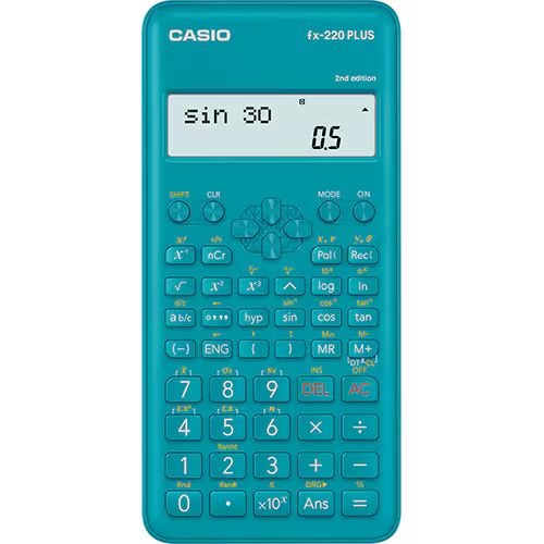 Калькулятор науковий синій Casio (FX-220PLUS-2-W-EH)