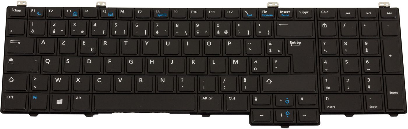 French 105-key keyboard for