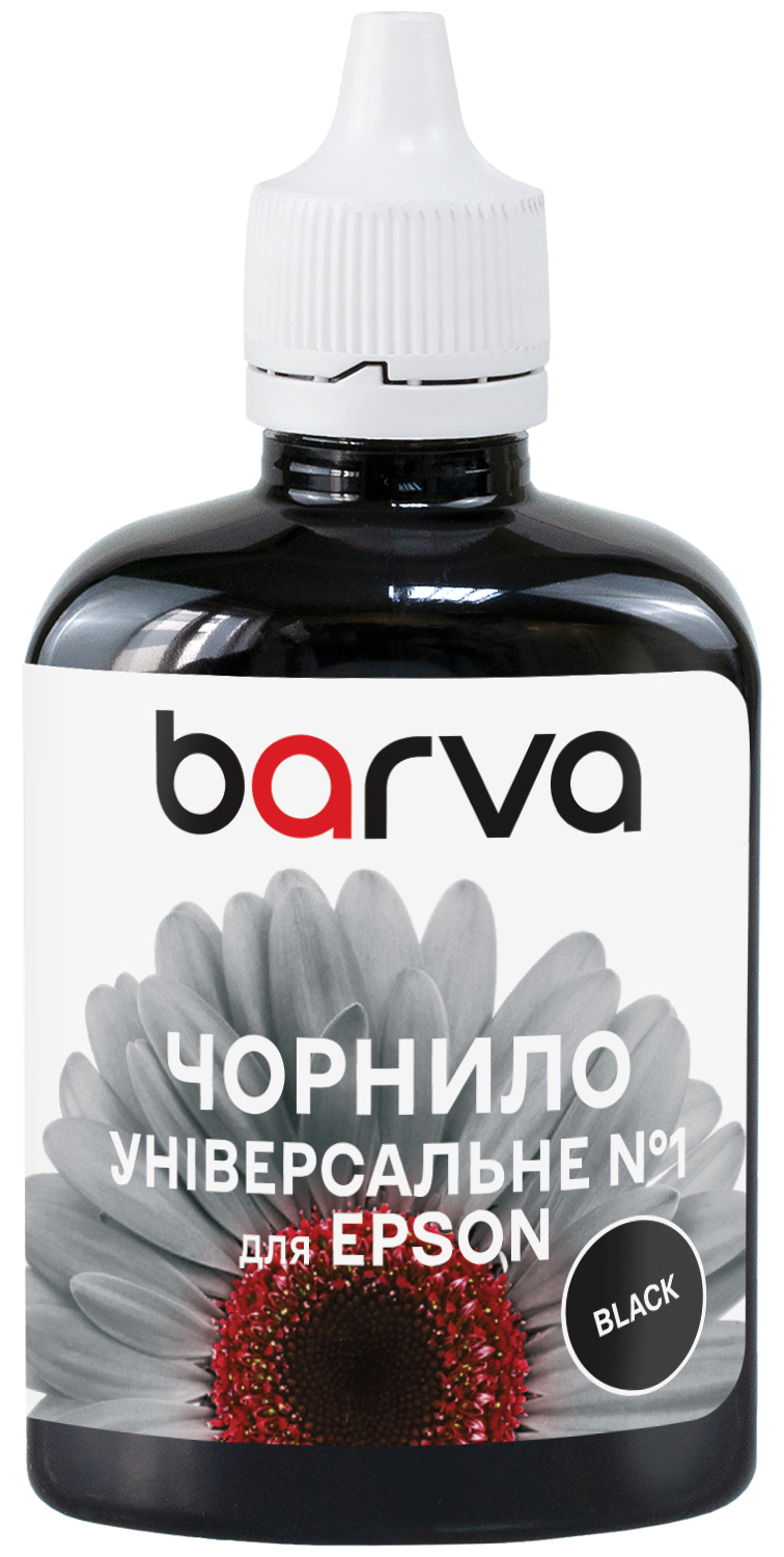 Чорнило сумісне для Epson універсальне №1 90 г, водорозчинне, чорне Barva (EU1-445)