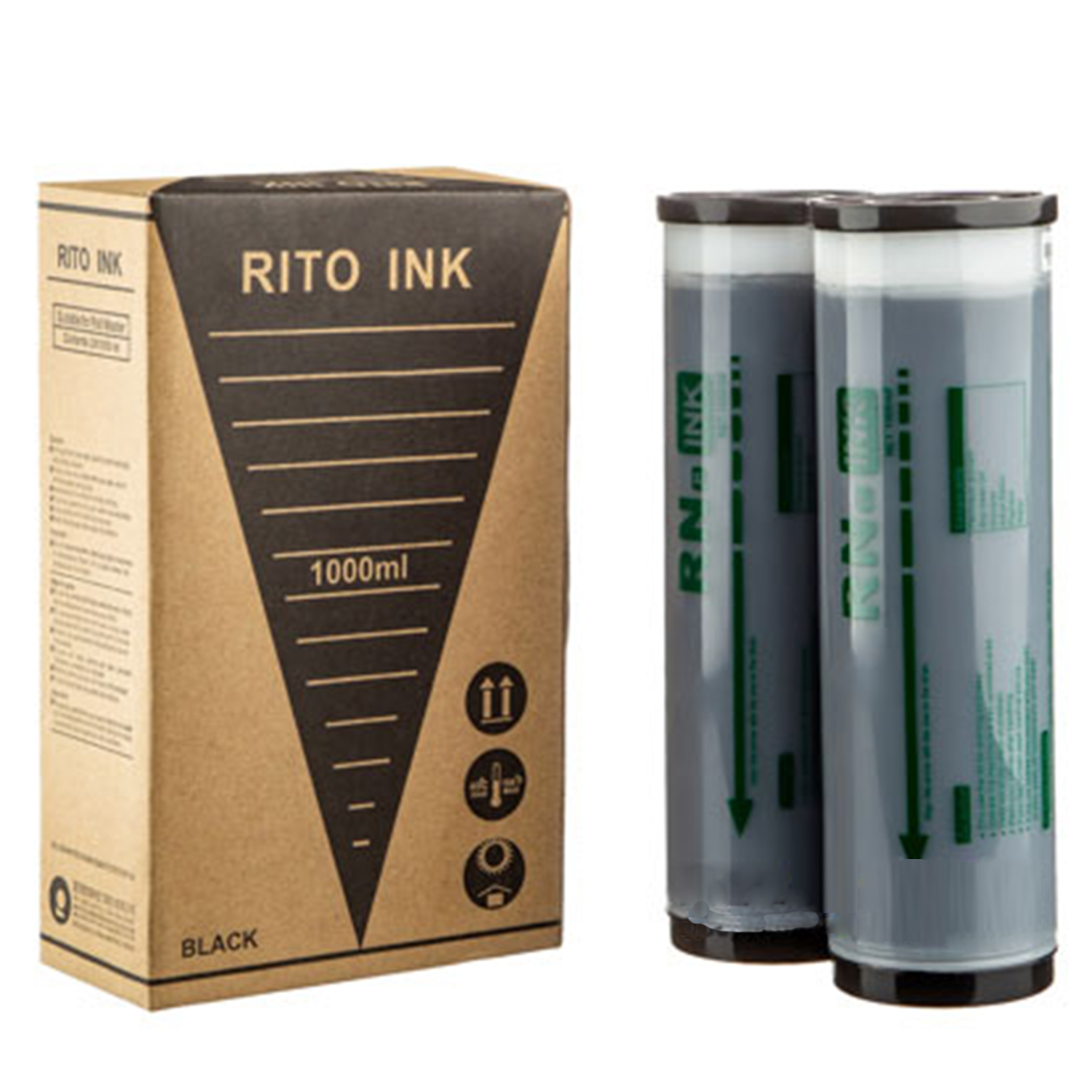 Чернила RISO RN черные, 1000мл Rito (RN-черная)