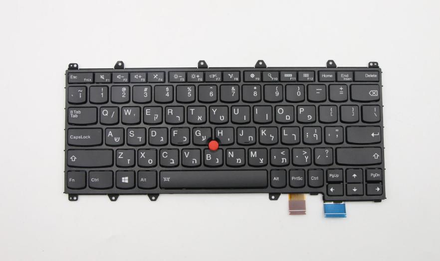 Lenovo Keyboard w/Backlight Hebrew