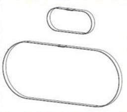 Kit Media Drive Belts ZE500