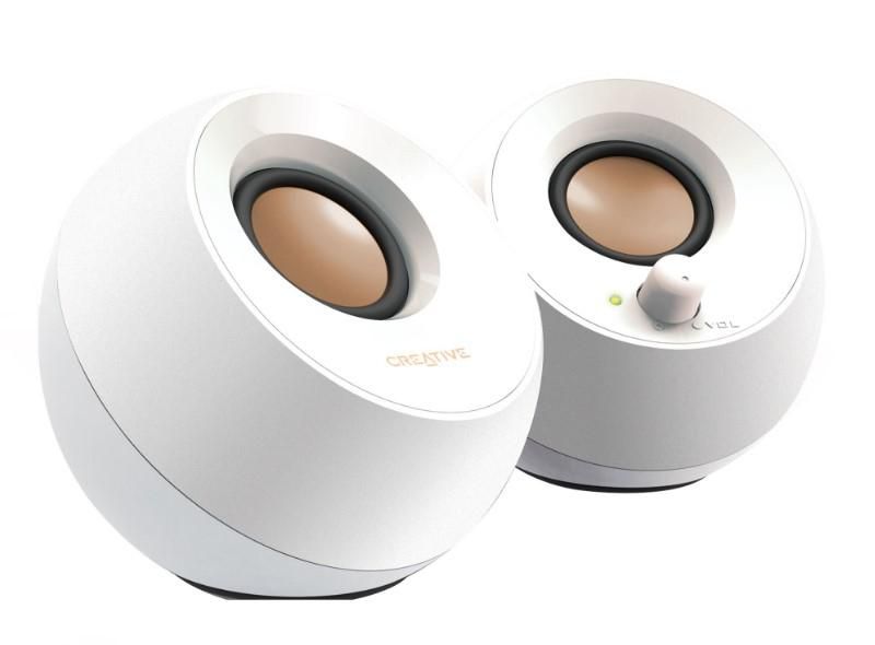 Speaker 3,5mm Pebble wh 4,4W