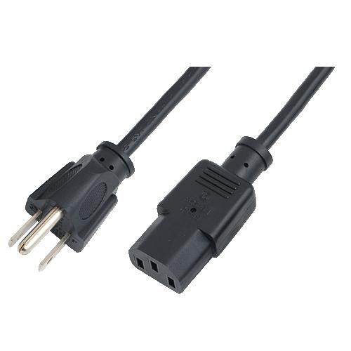 Power cable, NEMA 5-15P (US) 