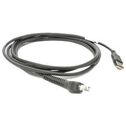 USB Cable Serie A, Grey, 2.1m