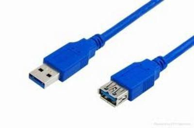 USB Kabel A - A St/Bu 3m blau 