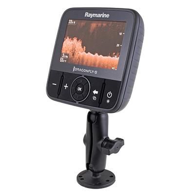 RAM RAYMARINE MNT W/ ROUND