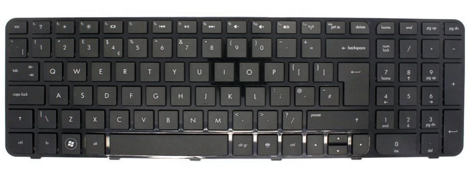 KBD  ISK STD BLK GK