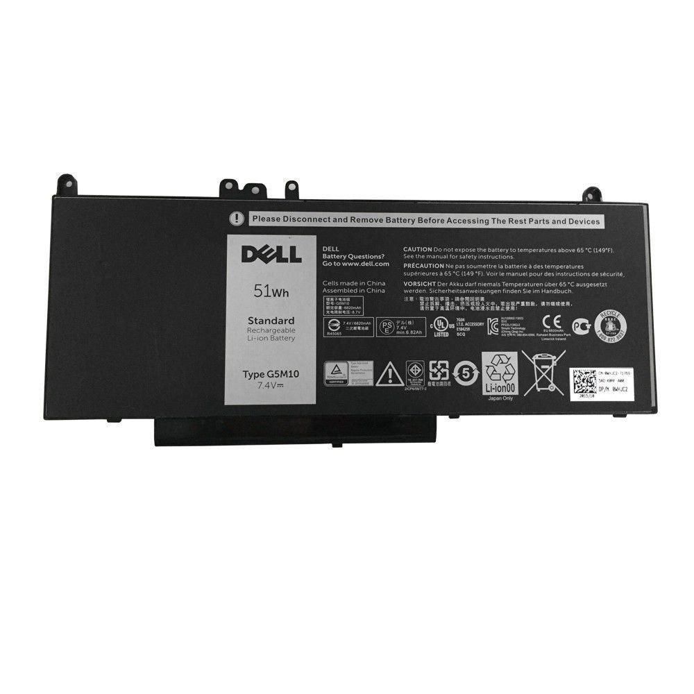 Dell Battery 4 Cell 7.4V 6880mAh 51Wh