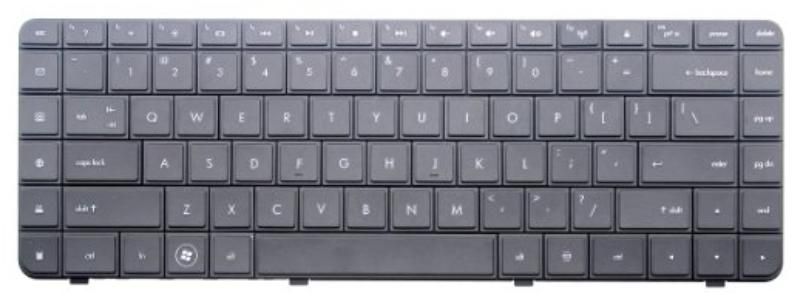 KYBD STD ENG AR CPQ HP BLACK S