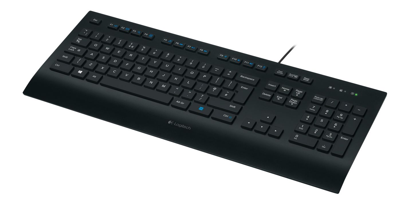 K280e USB QWERTZ Німецька Чорна