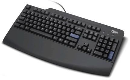 PC keyb. black, PS2 - Norwegia