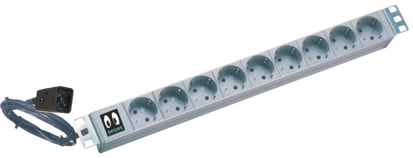19" USV-Steckdosenleiste, 16A
