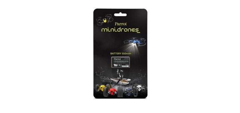 550mAh, 3.7V, 2Wh, Lithium-ion