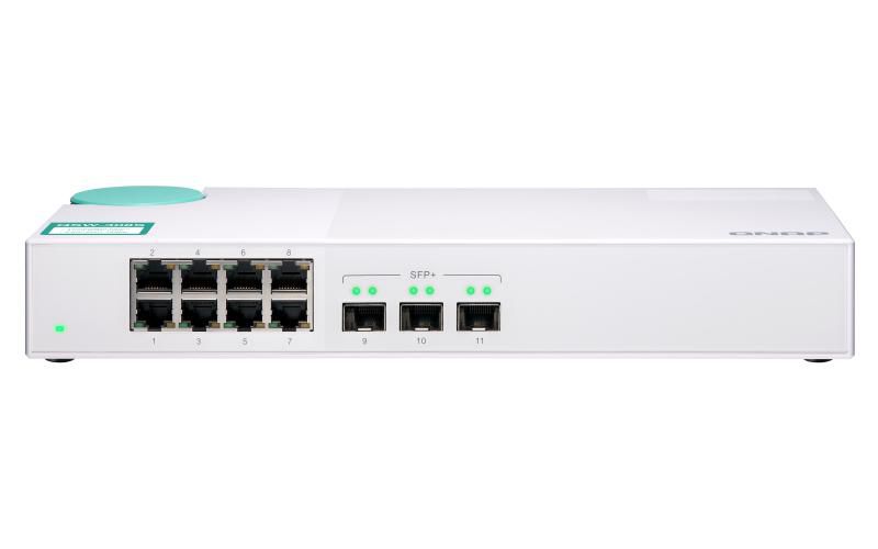 Eight 1GbE NBASE-T ports