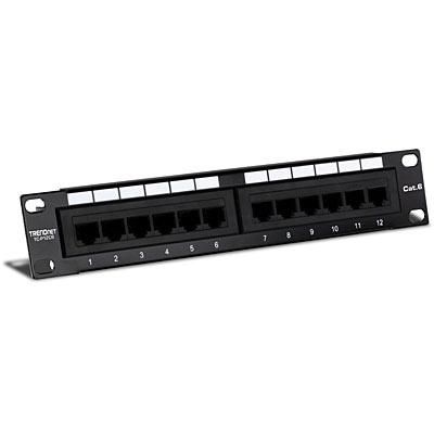 12-Port Cat. 6 Unshielded 