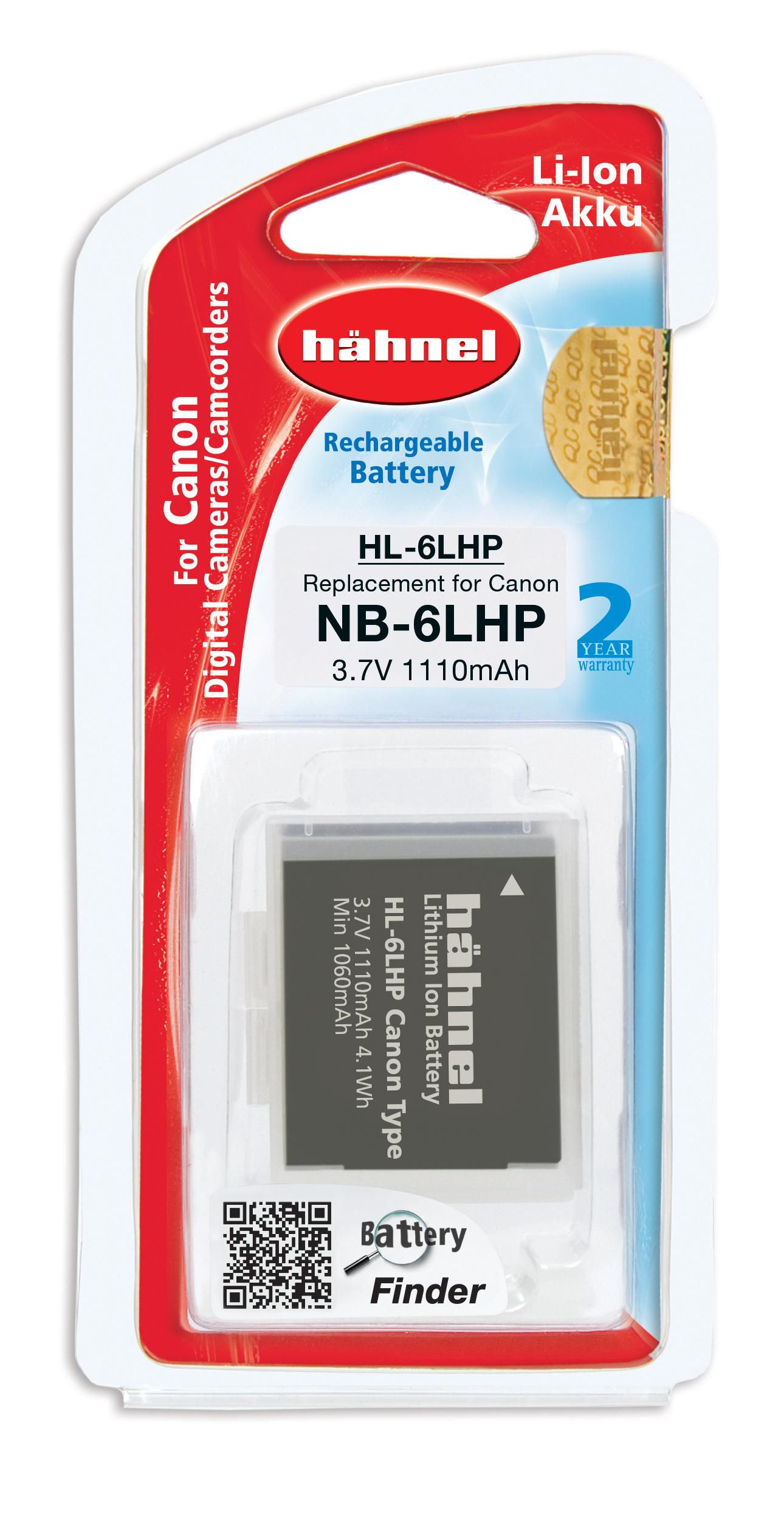 DC BATTERY CANON HL-6LHP