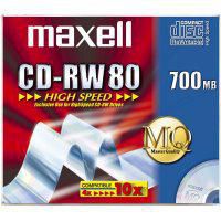 CD-RW 80  700MB 1-12X JC 10pac