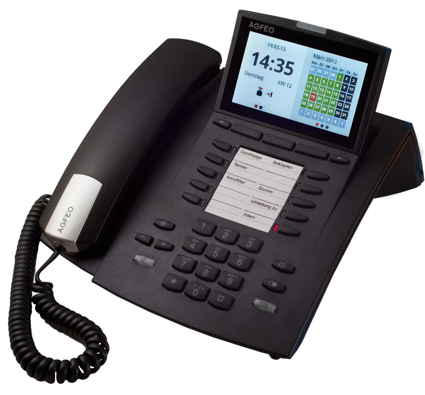 Systemtelefon ST45 schwarz