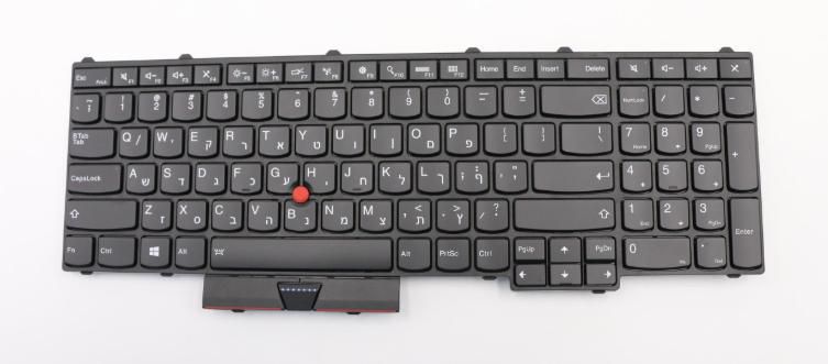 Lenovo Keyboard w/Backlight Hebrew