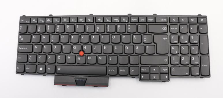 Lenovo Keyboard Swedish/Finish w/Backlight