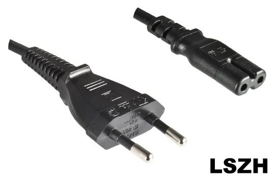 Кабель живлення Europlug - C7 1.8 м