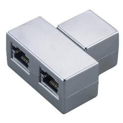 Y-АДАПТЕР RJ45-2xRJ45 F/F 8P