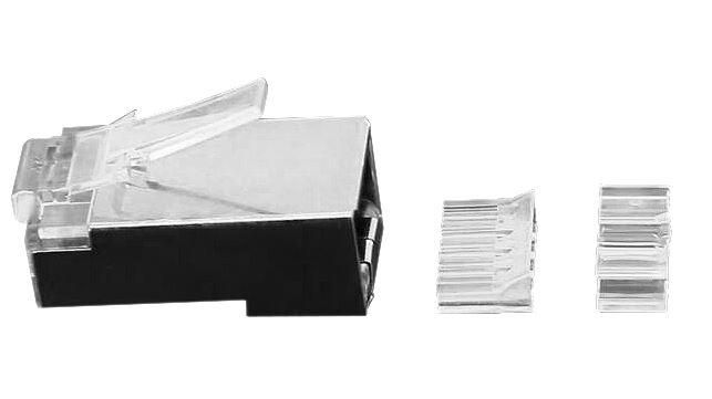 Модульный разъем CAT6a Plug 8P8C