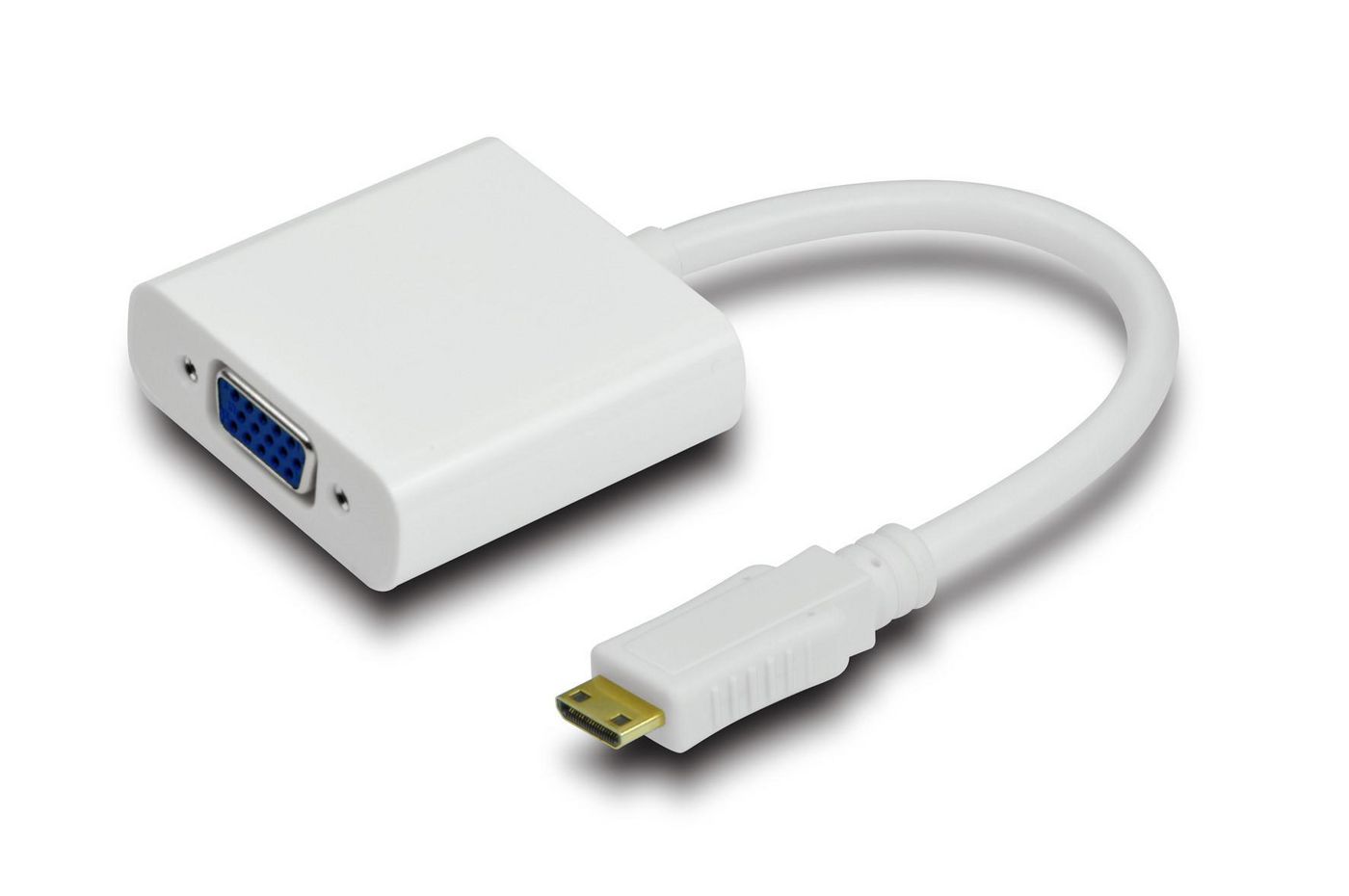 Адаптер HDMI Mini 19C-VGA M-F