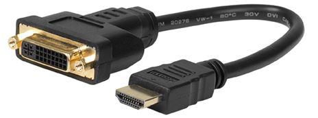 Adaptér HDMI - DVI M/F, 15CM