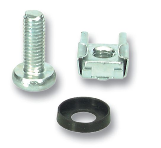Set of Cage Nuts 20 x M6