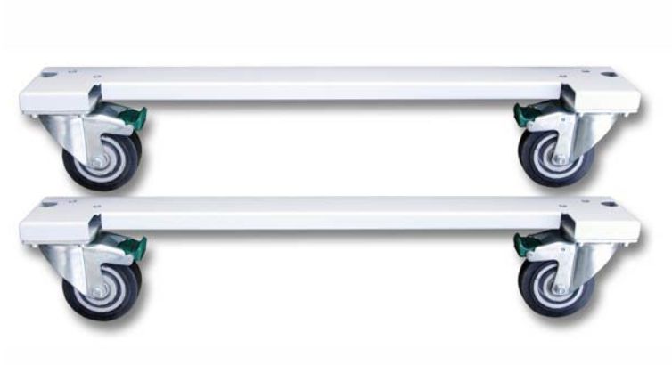 Heavy duty castor for cabinets