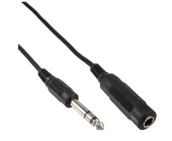 6.3mm Jack Extension Cable, 5m