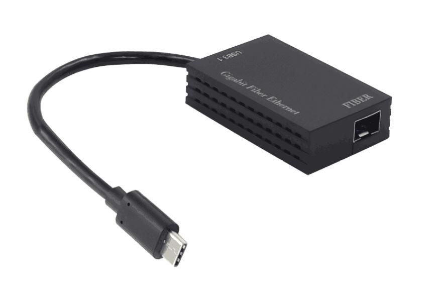 USB C - Gigabit Fiber Ethernet