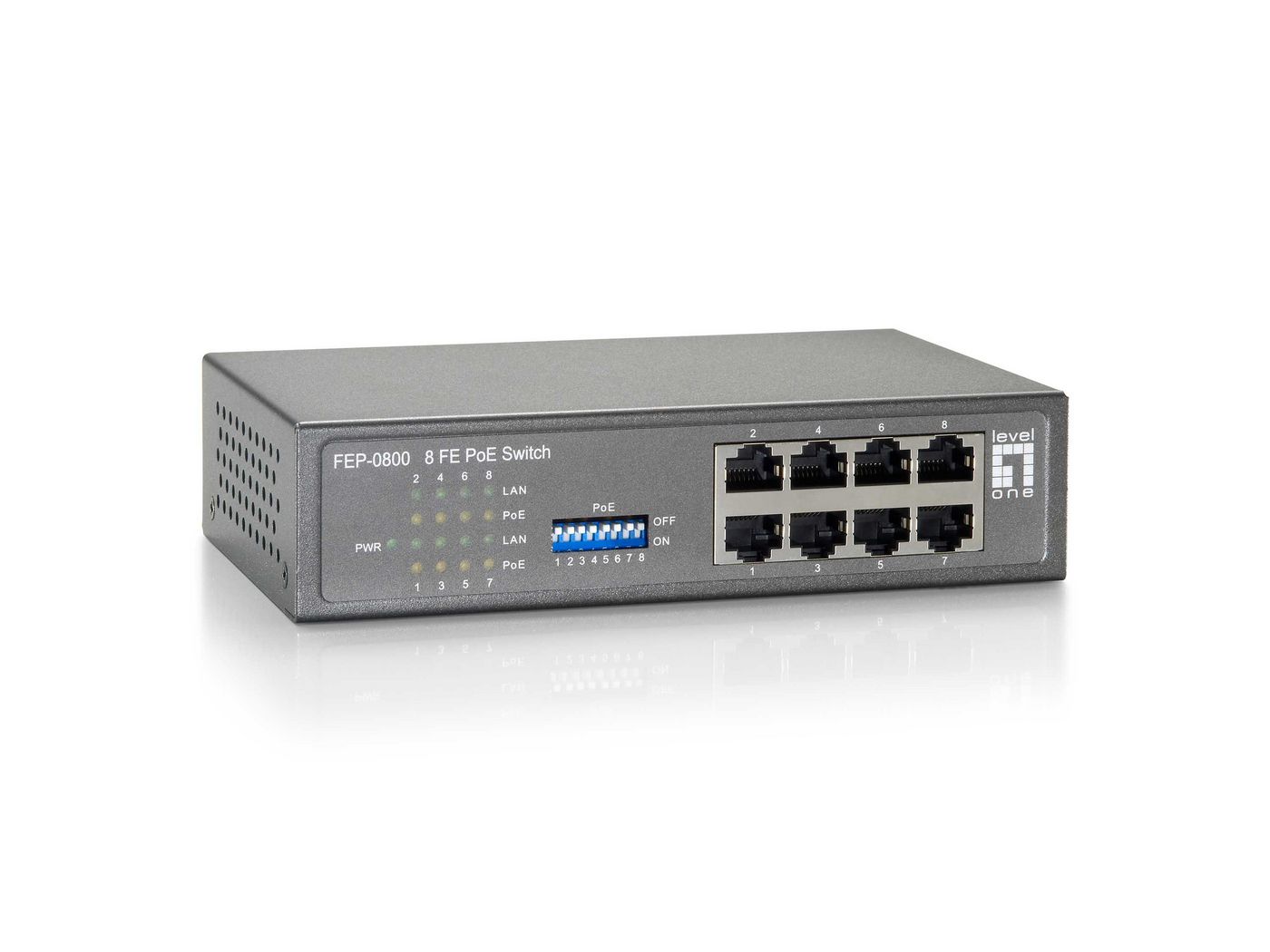 8 FE POE SWITCH90W