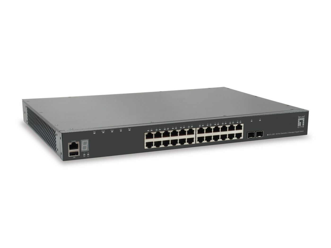 28-Port Stackable L3 Switch