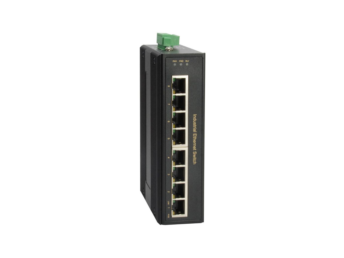 8-Port Gigabit PoE Ind. Switch