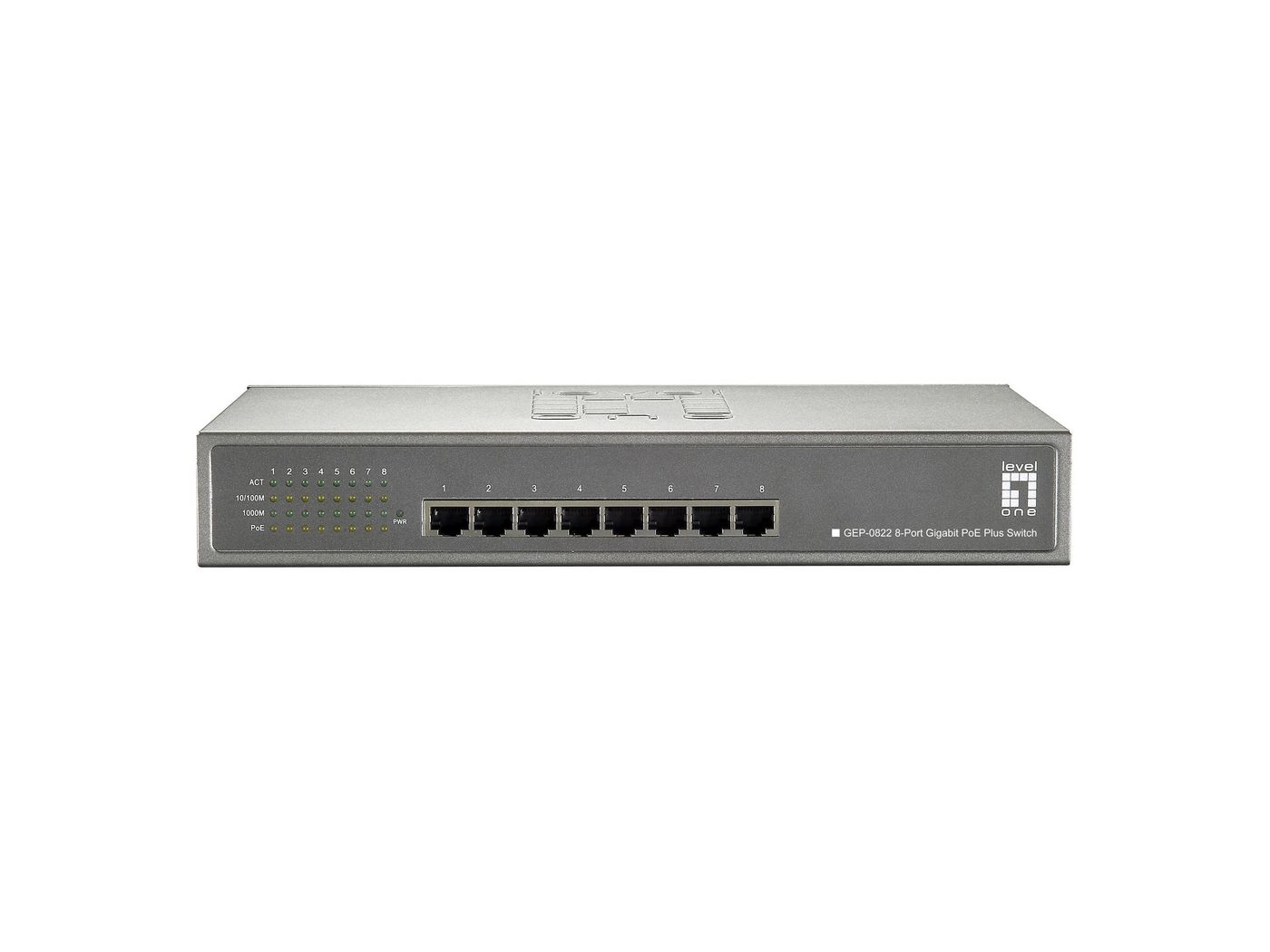 8-PORT GBIT POE-PLUS