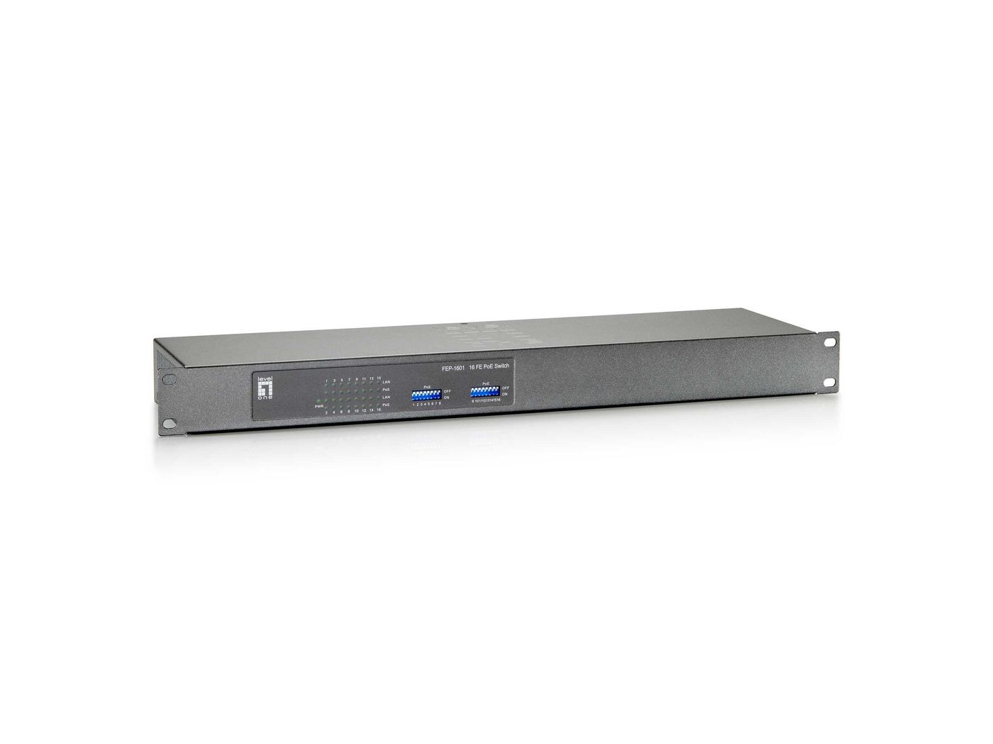 16x FE PoE 150 W