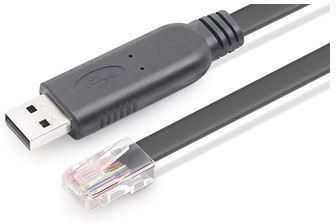 Консольный кабель USB A - RJ45 M-M