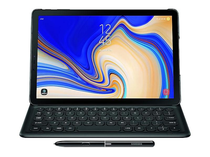 Tab S4 Book Cover Keyb Black 