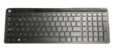 HP Keyboard GLRS USB WRD FR