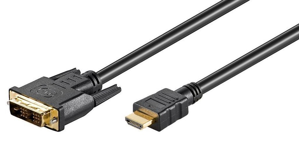 HDMI 19 - DVI-D 18+1 3m M-M