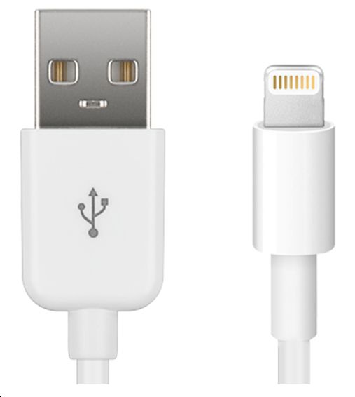 Lightning Cable MFI 0,5m White