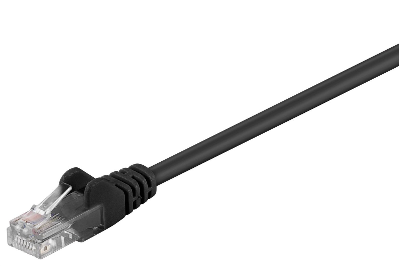 U/UTP CAT5e 0.25M Black PVC