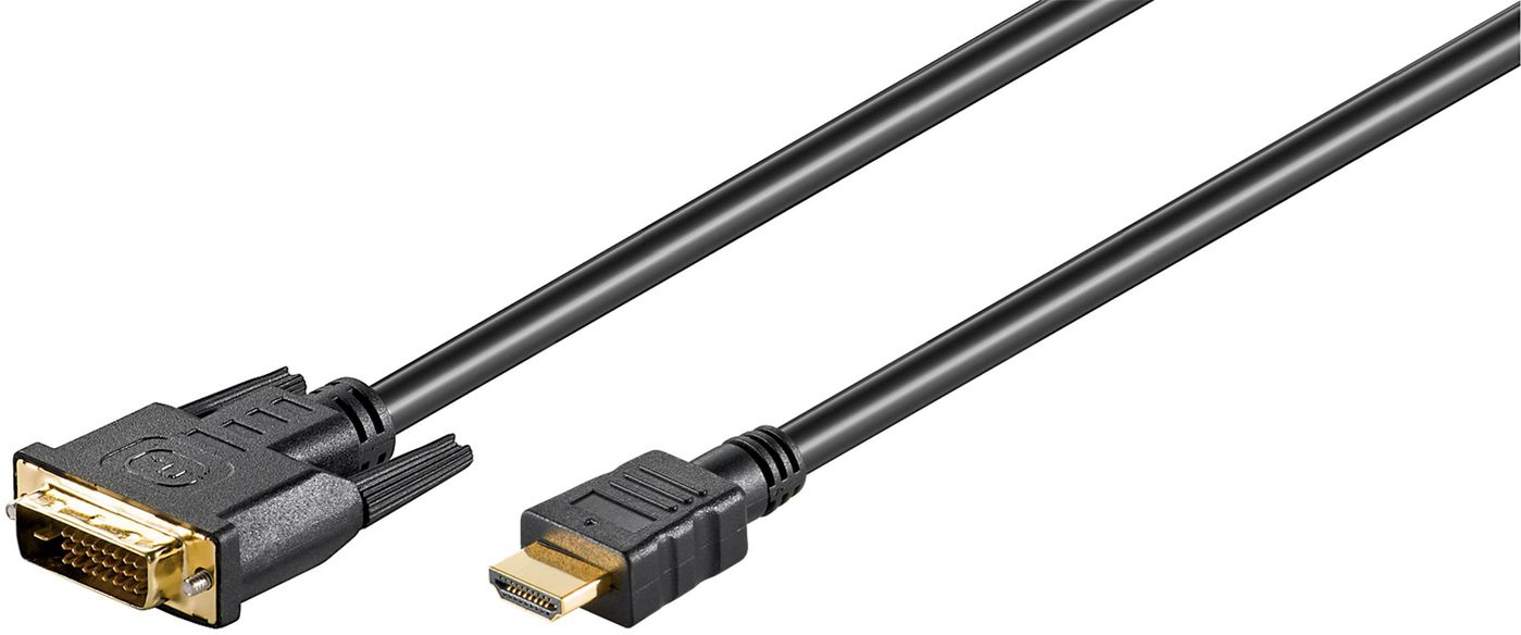 Кабель HDMI 19 - DVI-D M-M 1,8 м