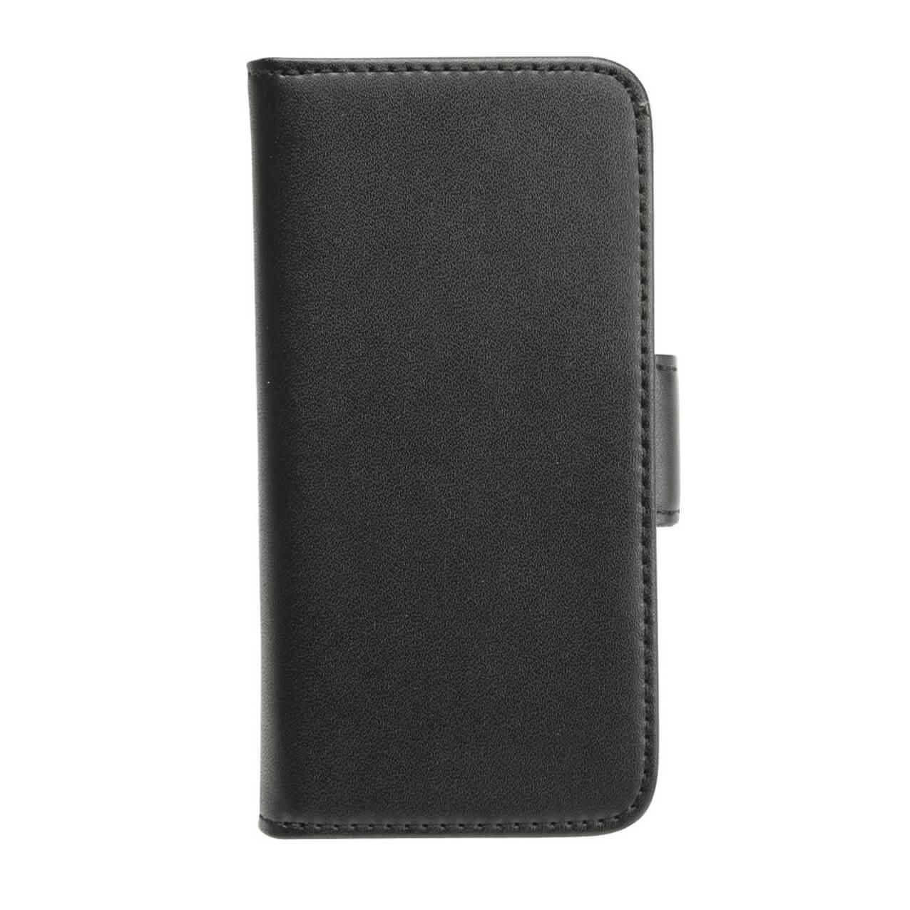 iPhone 5C Wallet blk Leth. f/